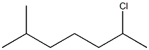 2-chloro-6-methylheptane Struktur