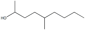 5-methyl-2-nonanol Struktur