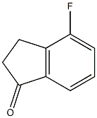 4-FLUOROINDANONE Struktur