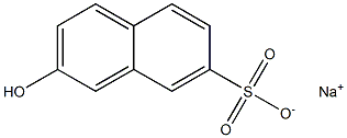 2-NAPHTHOL-7-SULPHONIC ACID SODIUM SALT Struktur