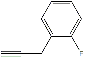 2-PROPARGYLFLUOROBENZENE Struktur