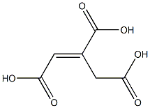 trans-1:2:3-propentricarboxylic acid Struktur