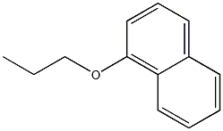 1-naphthyl propyl ether Struktur