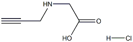 D-Propargylglycine hydrochloride Struktur