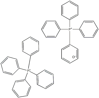 TETRAPHENYLPHOSPHONIUM OXIDE Struktur