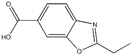 2-ETHYLBENZO[D]OXAZOLE-6-CARBOXYLIC ACID Struktur