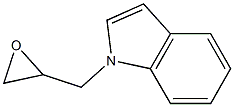 1-(oxiran-2-ylmethyl)-1H-indole Structure