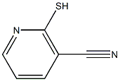 2-sulfanylnicotinonitrile Struktur