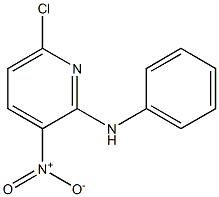 N-(6-chloro-3-nitro-2-pyridinyl)-N-phenylamine Struktur