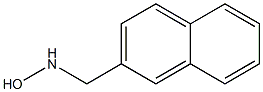 2-[(hydroxyamino)methyl]naphthalene Struktur