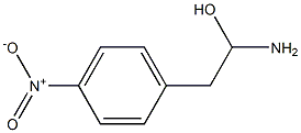 4-Nitro-(alpha-hydroxy)phenethylamine Struktur