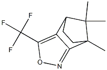 1,10,10-trimethyl-5-(trifluoromethyl)-4-oxa-3-azatricyclo[5.2.1.0~2,6~]deca-2,5-diene Struktur