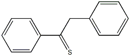 1,2-diphenylethanethione Struktur