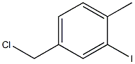 4-(chloromethyl)-2-iodo-1-methylbenzene Struktur