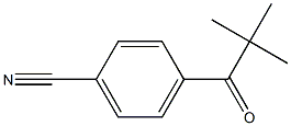 4-(pivaloyl)benzonitrile Struktur