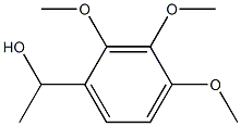 1-(2,3,4-trimethoxyphenyl)ethanol Struktur