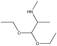 (1,1-diethoxypropan-2-yl)(methyl)amine Struktur