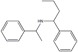 (1-phenylbutyl)(1-phenylethyl)amine Struktur