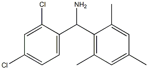 (2,4-dichlorophenyl)(2,4,6-trimethylphenyl)methanamine Struktur