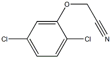 (2,5-dichlorophenoxy)acetonitrile Struktur