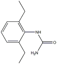 (2,6-diethylphenyl)urea Struktur