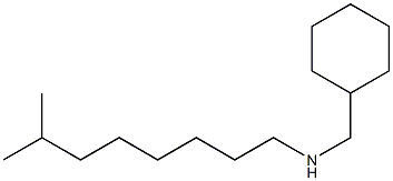 (cyclohexylmethyl)(7-methyloctyl)amine Struktur