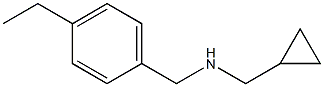 (cyclopropylmethyl)[(4-ethylphenyl)methyl]amine Struktur