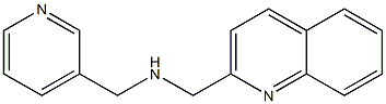 (pyridin-3-ylmethyl)(quinolin-2-ylmethyl)amine Struktur