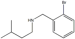 [(2-bromophenyl)methyl](3-methylbutyl)amine Struktur