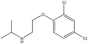 [2-(2,4-dichlorophenoxy)ethyl](propan-2-yl)amine Struktur