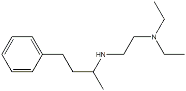 [2-(diethylamino)ethyl](4-phenylbutan-2-yl)amine Struktur