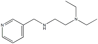 [2-(diethylamino)ethyl](pyridin-3-ylmethyl)amine Struktur