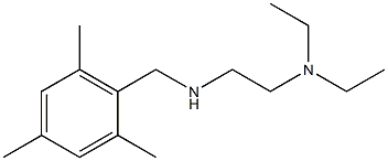 [2-(diethylamino)ethyl][(2,4,6-trimethylphenyl)methyl]amine Struktur