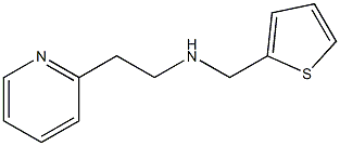 [2-(pyridin-2-yl)ethyl](thiophen-2-ylmethyl)amine Struktur