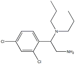 [2-amino-1-(2,4-dichlorophenyl)ethyl]dipropylamine Struktur