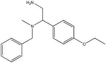 [2-amino-1-(4-ethoxyphenyl)ethyl](benzyl)methylamine Struktur