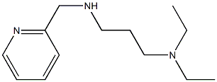 [3-(diethylamino)propyl](pyridin-2-ylmethyl)amine Struktur