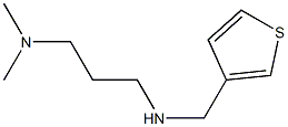 [3-(dimethylamino)propyl](thiophen-3-ylmethyl)amine Struktur