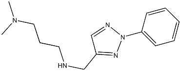 [3-(dimethylamino)propyl][(2-phenyl-2H-1,2,3-triazol-4-yl)methyl]amine Struktur