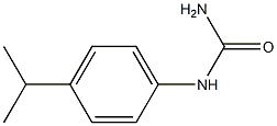 [4-(propan-2-yl)phenyl]urea Struktur