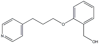 {2-[3-(pyridin-4-yl)propoxy]phenyl}methanol Struktur