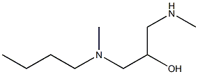 {3-[butyl(methyl)amino]-2-hydroxypropyl}(methyl)amine Struktur