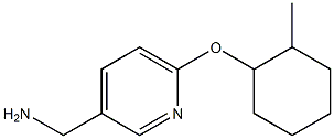 {6-[(2-methylcyclohexyl)oxy]pyridin-3-yl}methanamine Struktur