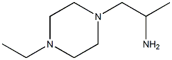 1-(4-ethylpiperazin-1-yl)propan-2-amine Struktur