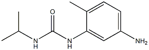 1-(5-amino-2-methylphenyl)-3-propan-2-ylurea Struktur