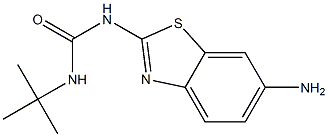 1-(6-amino-1,3-benzothiazol-2-yl)-3-tert-butylurea Struktur