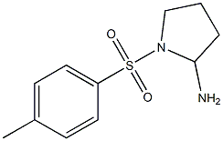 1-[(4-methylbenzene)sulfonyl]pyrrolidin-2-amine Struktur