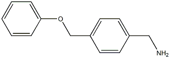 1-[4-(phenoxymethyl)phenyl]methanamine Struktur