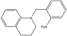 2-(1,2,3,4-tetrahydroquinolin-1-ylmethyl)aniline Struktur