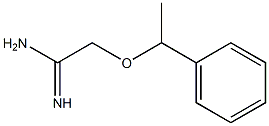 2-(1-phenylethoxy)ethanimidamide Struktur